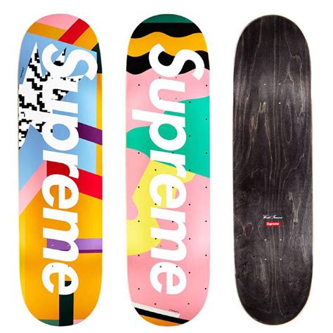 supreme skateboard deck collection